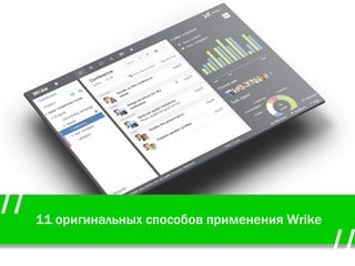 11 оригинальных способов применения Wrike
//
//
 