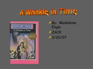 [object Object],[object Object],[object Object],A Wrinkle in Time 