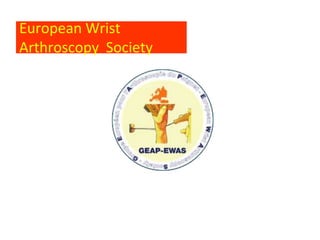 European Wrist
Arthroscopy Society
 
