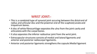 Wrist joint