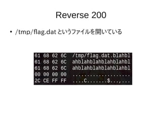 Reverse 200

/tmp/flag.dat Ȥե_Ƥ
 