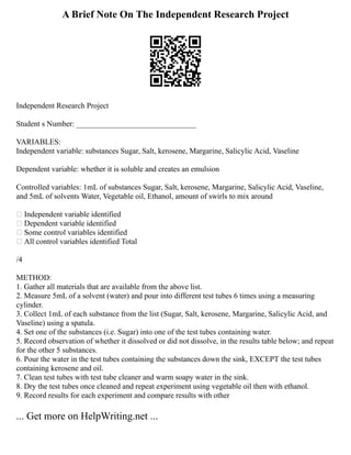 Write A Great First Sentence And Introductory Paragraph - How To ... | PDF