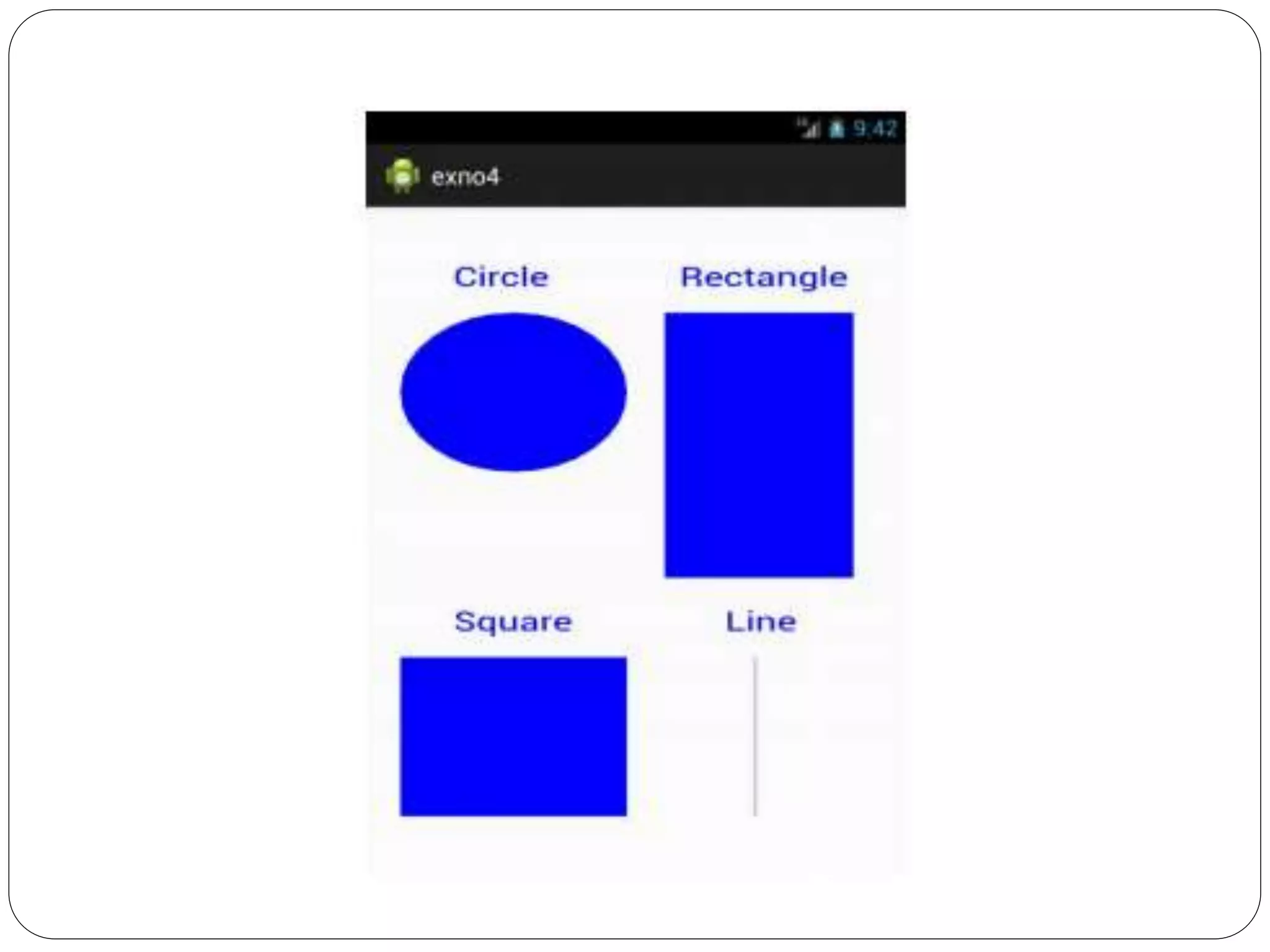 Write an application that draws basic graphical primitives.pptx
