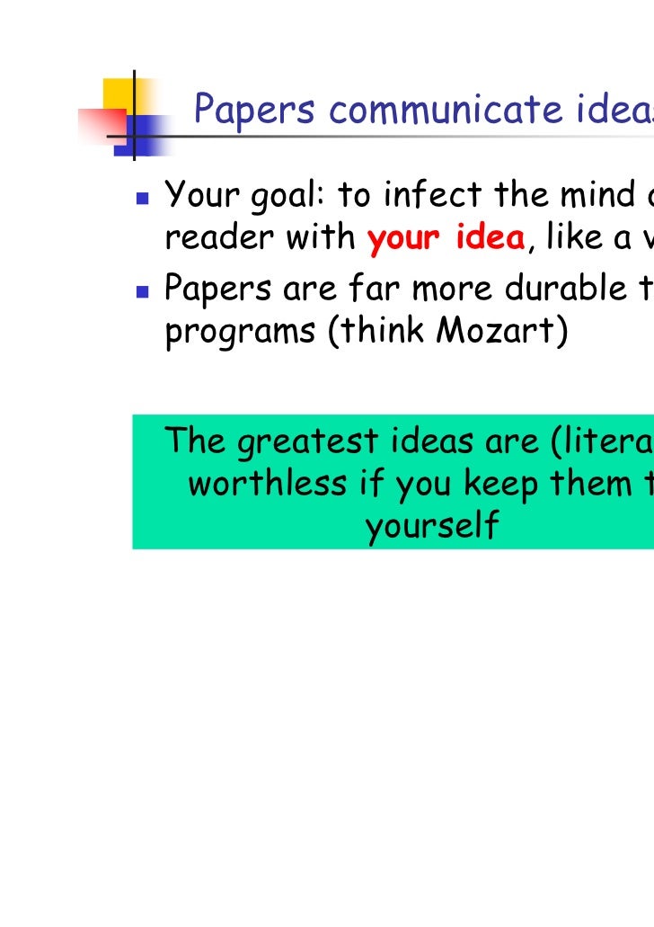 Oral research presentation example image