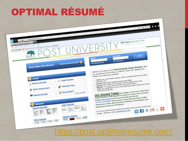 optimal rsum httpspostoptimalresumecom