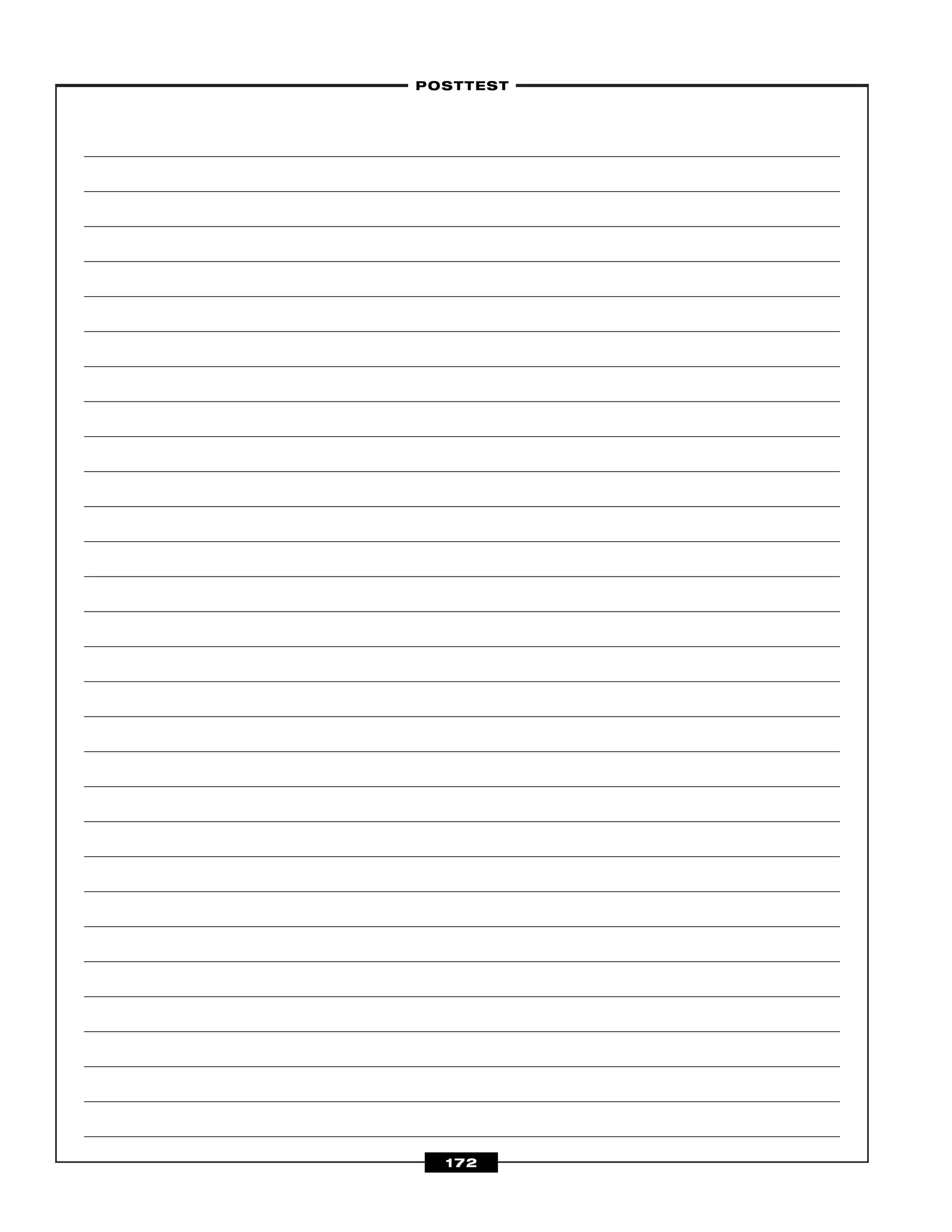 –POSTTEST–
172
 