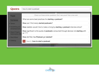 Doresearchintherealworld.
Listen, read, watch, observe.
Take advantage of the  
greatest market research tool ever: social media.
 