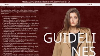 Fashion Guest Post Submission Guidelines and Opportunities for 2027 | PPTX