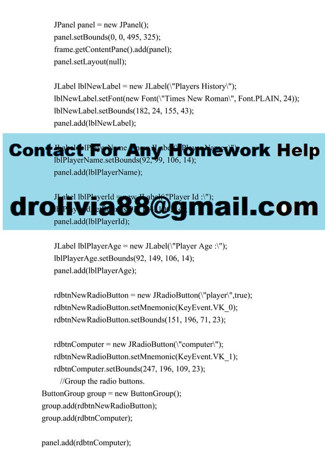 Write Java FX code for this pseudocode of the void initilizaHistoryL.pdf