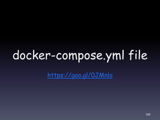 docker-compose.yml file
https://goo.gl/0JMnlo
100
 