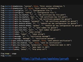 59https://github.com/appleboy/gorush
 
