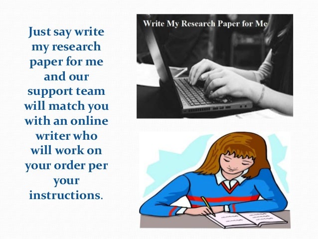 write my research