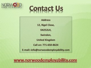 Write Professional CVs - Norwood Employability