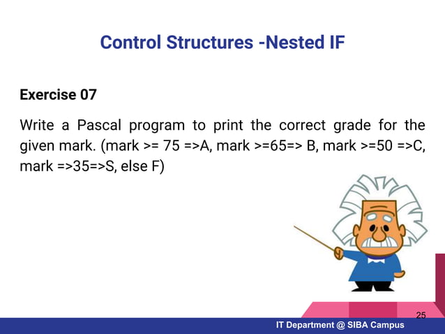 Write programs to solve problems pascal programming