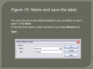 how to mail merge labels from excel to libre