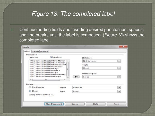 libre office writer lesson