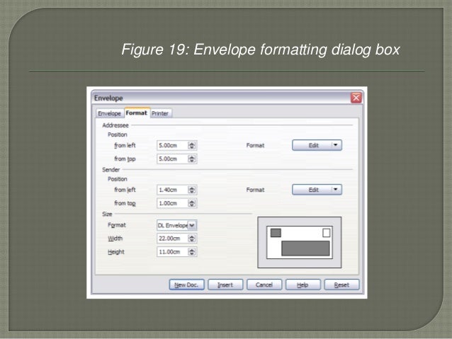 libre office writer lesson