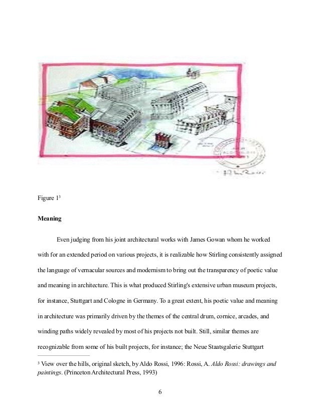 how to write architecture research paper