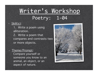 Writers Workshop