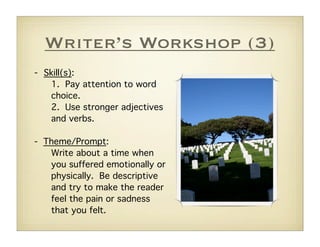 Writers Workshop
