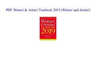 PDF Writers' & Artists' Yearbook 2019 (Writers' and Artists')
 