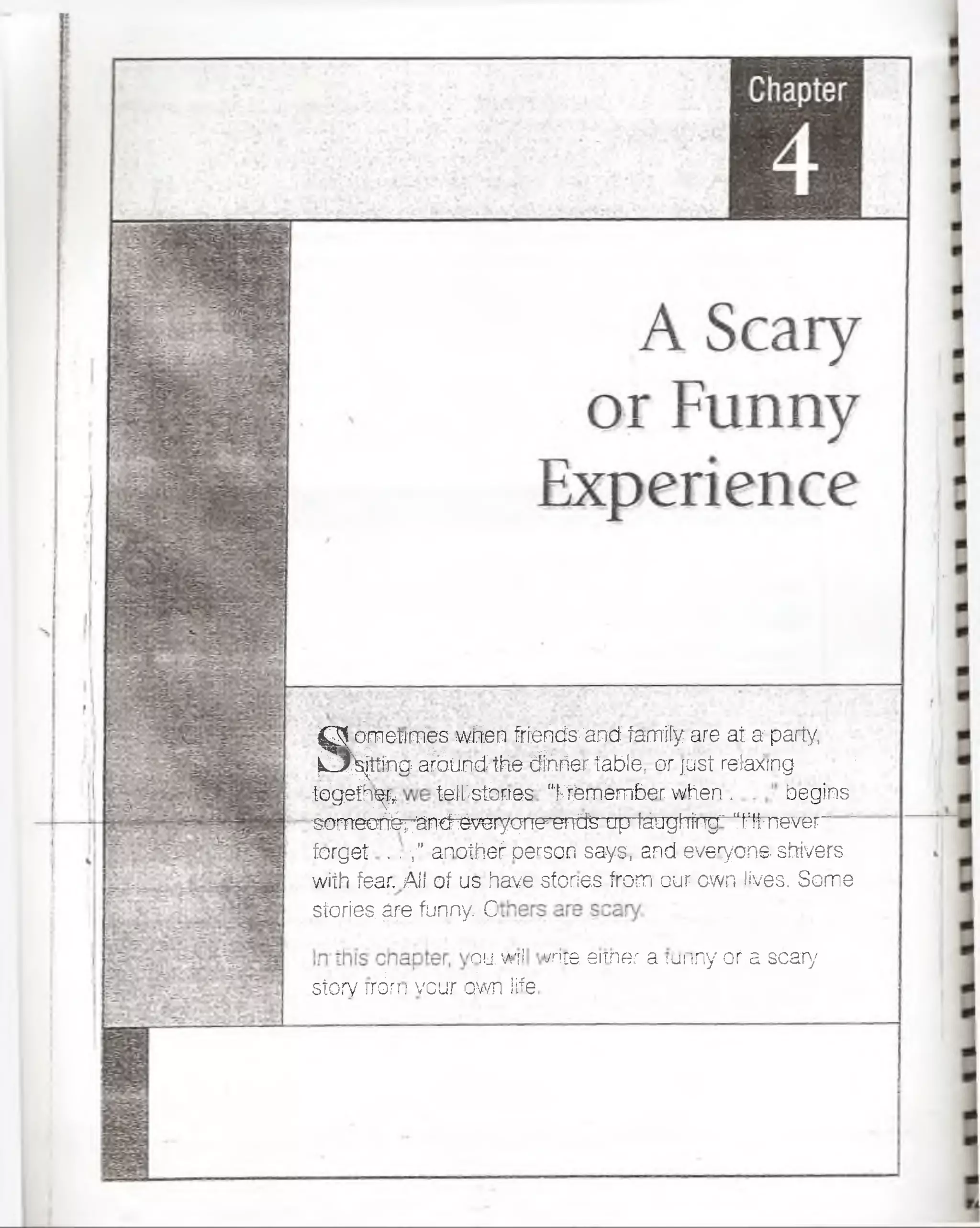 Q offl&ftiTÍes whéfi fríeñd&’afTcf fam fy are at a party
j^J^ttírrgstbuncftheSfiñsrtabre, of^justrefax’thg *
tbgefft^v tefKstbrres “kémémberwherr, begins
som ecH ter^ntí^B F ^f ttí-'erftfs' up teaghfrfg' ^h T e ve r- *
forget .. . y” anathef oerson sayá, 3 fd evé'ycne sHvers
with fear. Al¡ of us have sienes íro n our own ¡¡ves. Some;
s iB rie s y ^ e fe ip ^ ^
í 7*/! m e e« 5 £r a « m y af a scary ,
sfcpyffB r {HMjjBwfife
 