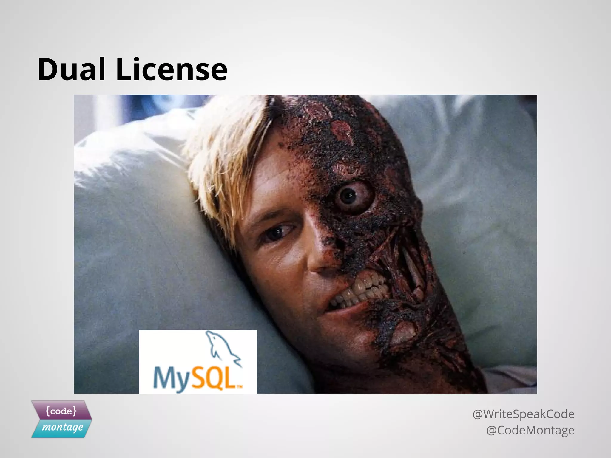 Dual License
@WriteSpeakCode
@CodeMontage