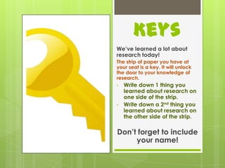 Introducing Research Writing to 3rd Graders, a K-5 Common Core Lesson ...