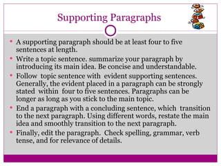 Write The A+ Anaylsis Paper[1] | PPT