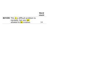 #LavaCon @MarciaRJohnston Write Tight(er) HowToWriteEverything.com 
 