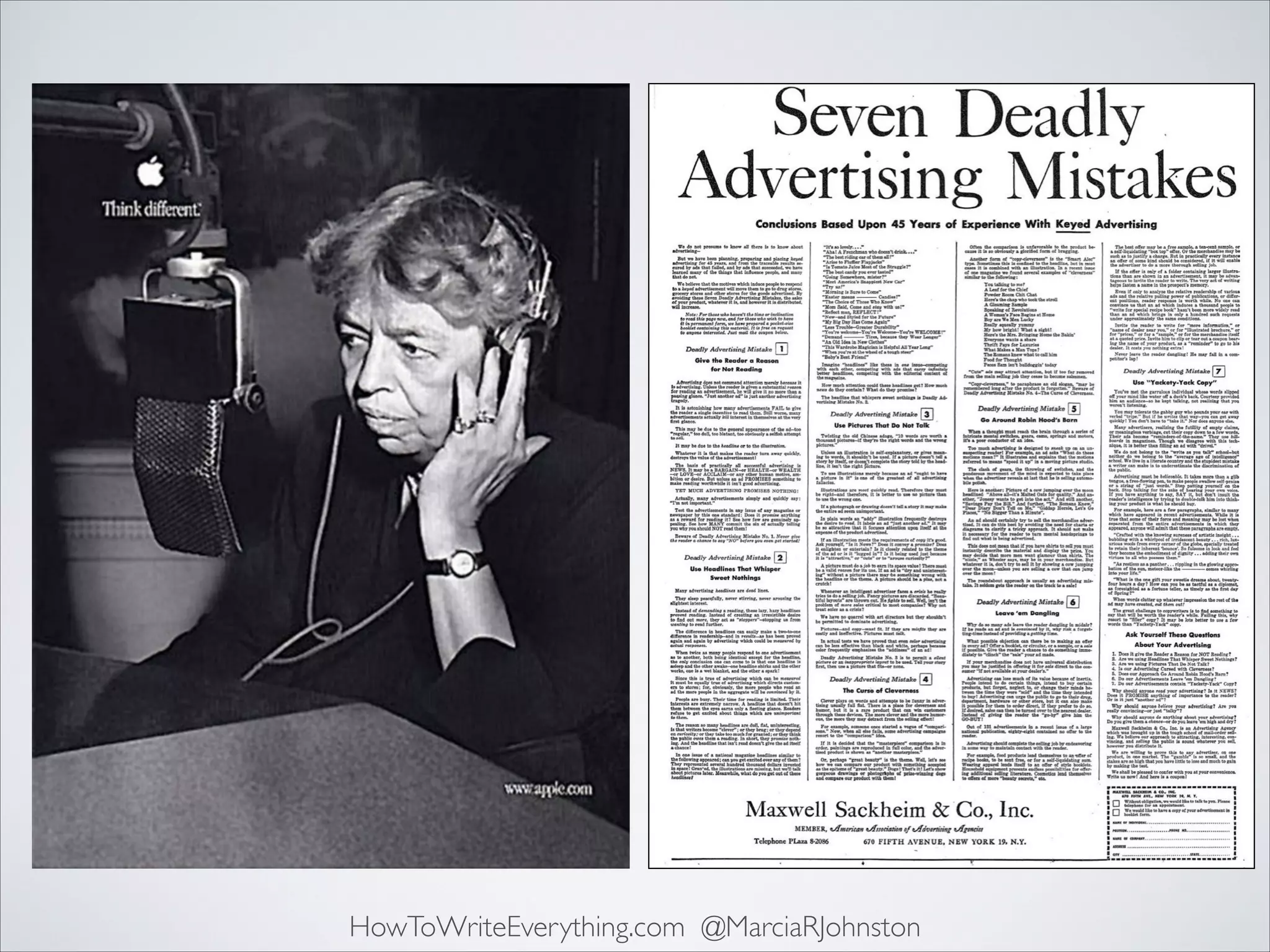 HowToWriteEverything.com @MarciaRJohnston

 