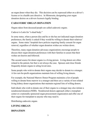 Timeline of medical and legal advances in organ transplantationETHICAL ISSUES<br />Ethical Issues Part I: The Organ Shortage