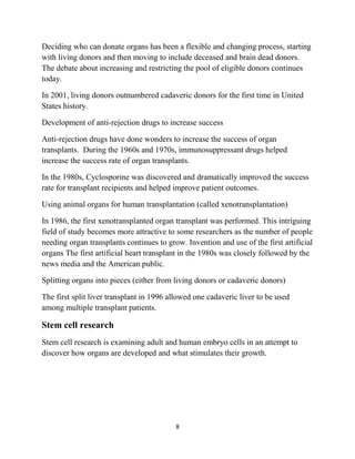 Organ shortage ethical questions 