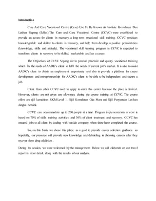 Write up case study career | DOCX