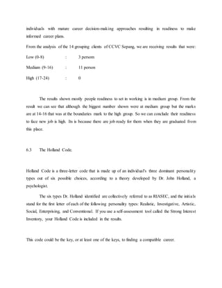 Write up case study career | DOCX