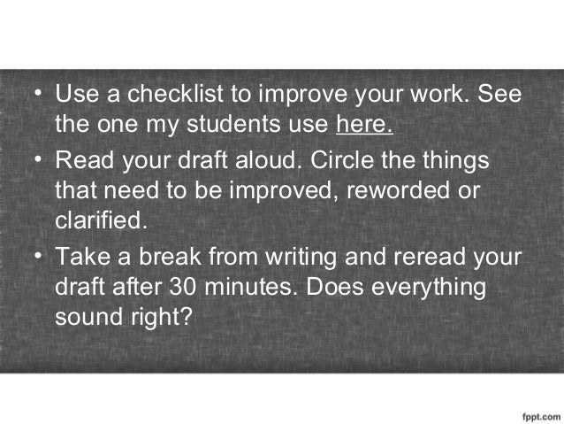 My Writing Process Lydya Matti SlideShare The Writing Process