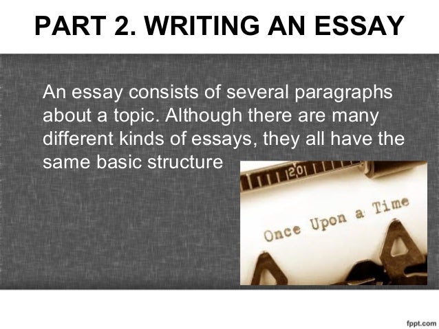different kinds of essay writing