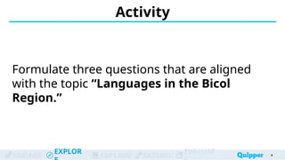 Writing research statement for qualitative research | PPTX