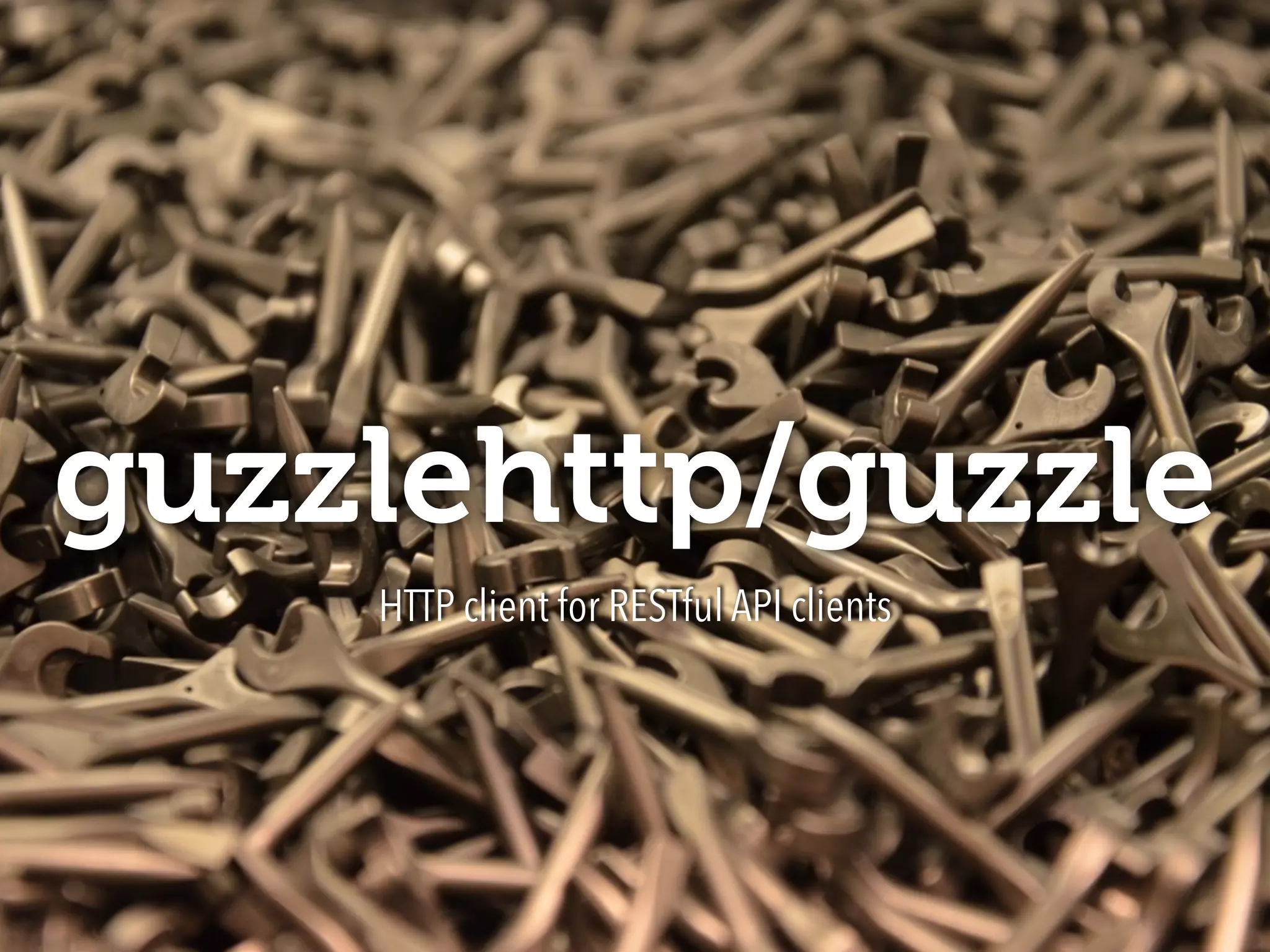 guzzlehttp/guzzle
HTTP client for RESTful API clients
 