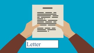 Letter
 