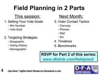 Writing A Field Plan Part 1 | PPT