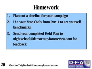 Writing A Field Plan Part 2 | PPT
