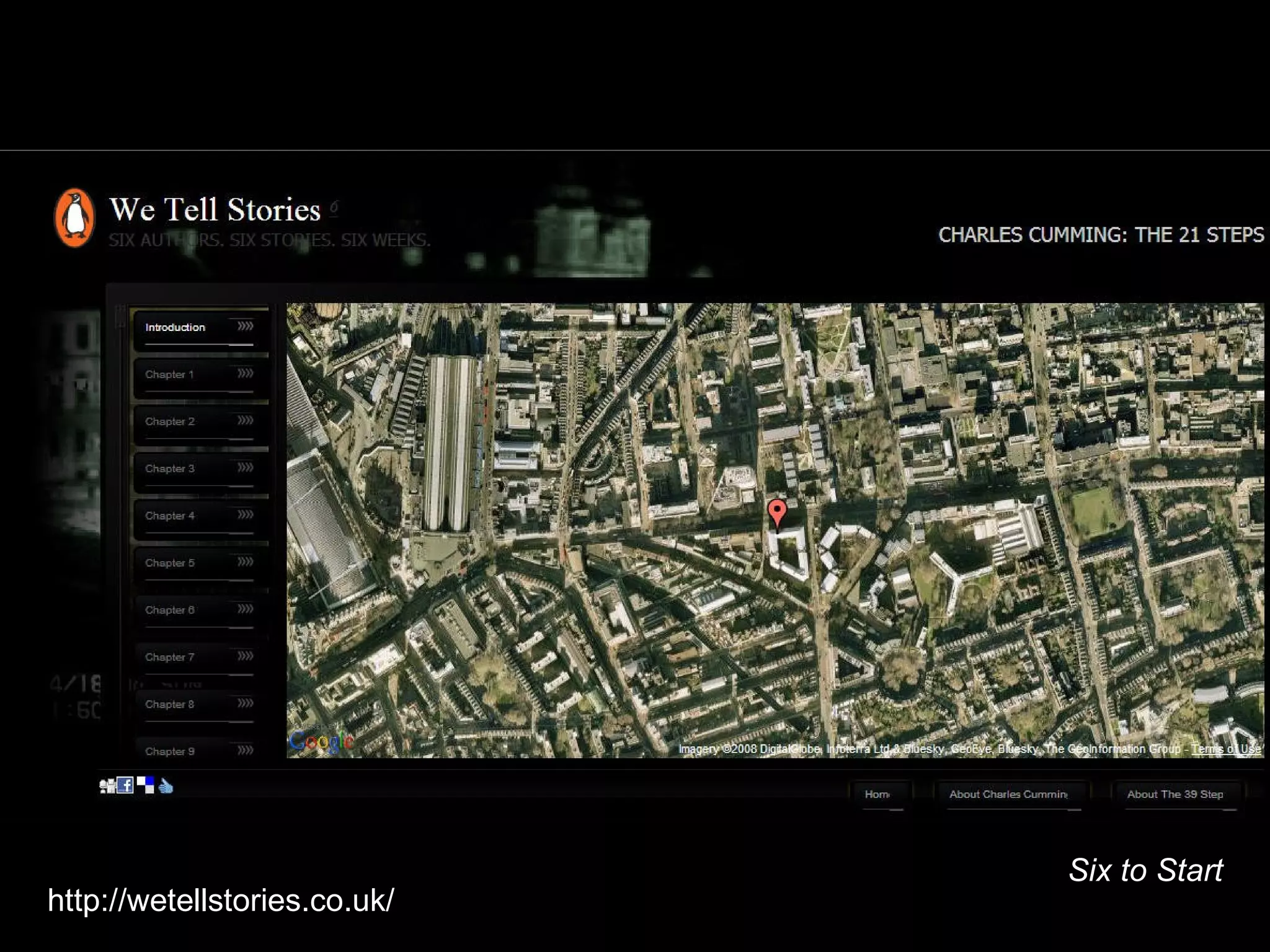 Six to Start http://wetellstories.co.uk/ 