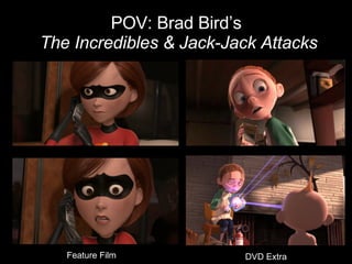 POV: Brad Bird’s   The Incredibles & Jack-Jack Attacks Feature Film DVD Extra 