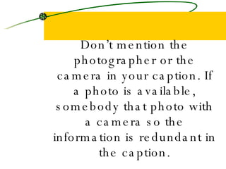 Writing Captions | PPT