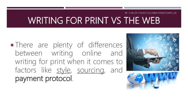 writing and designing in the wed