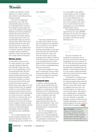 Writing Efficient Code Feb 08