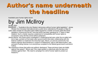 Writing for Green Left Weekly