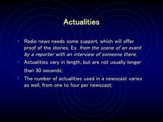 writing-for-radio powerpoint presentation | PPT