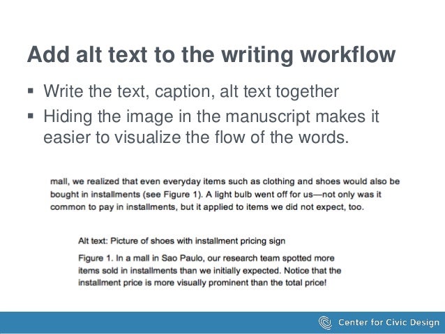 Writing Great Alt Text